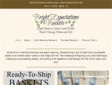 Tablet Screenshot of brightexpectationsbaskets.com